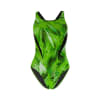 Michael Phelps - Ropa de Baño de Mujer - Comp Back Mesa - Verde Multi Color1