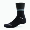 Persuit Seven Ultra Light - Block Stripe Black - Medias Lana Merino - Swiftwick1