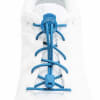 PASADORES ELASTICOS - LOCK LACES - AZUL REFLECTIVO1
