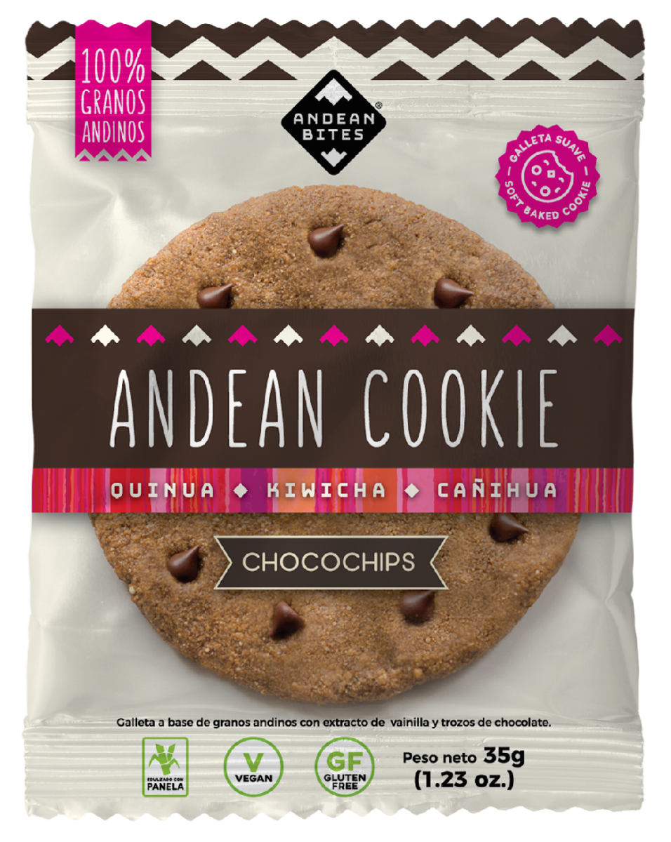 Galleta Chocochips - Andean Cookie - Andean Bites 1 Galleta Chocochips - Andean Cookie - Andean Bites 1