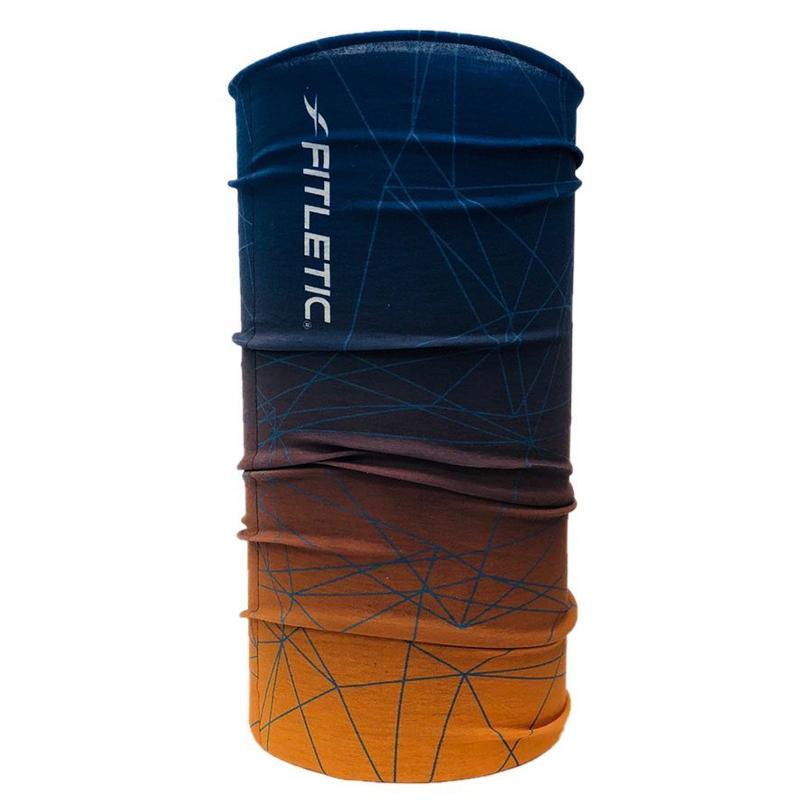 Bandana Fitletic - Azul/Naranja SPD03 1 Bandana Fitletic - Azul/Naranja SPD03 1