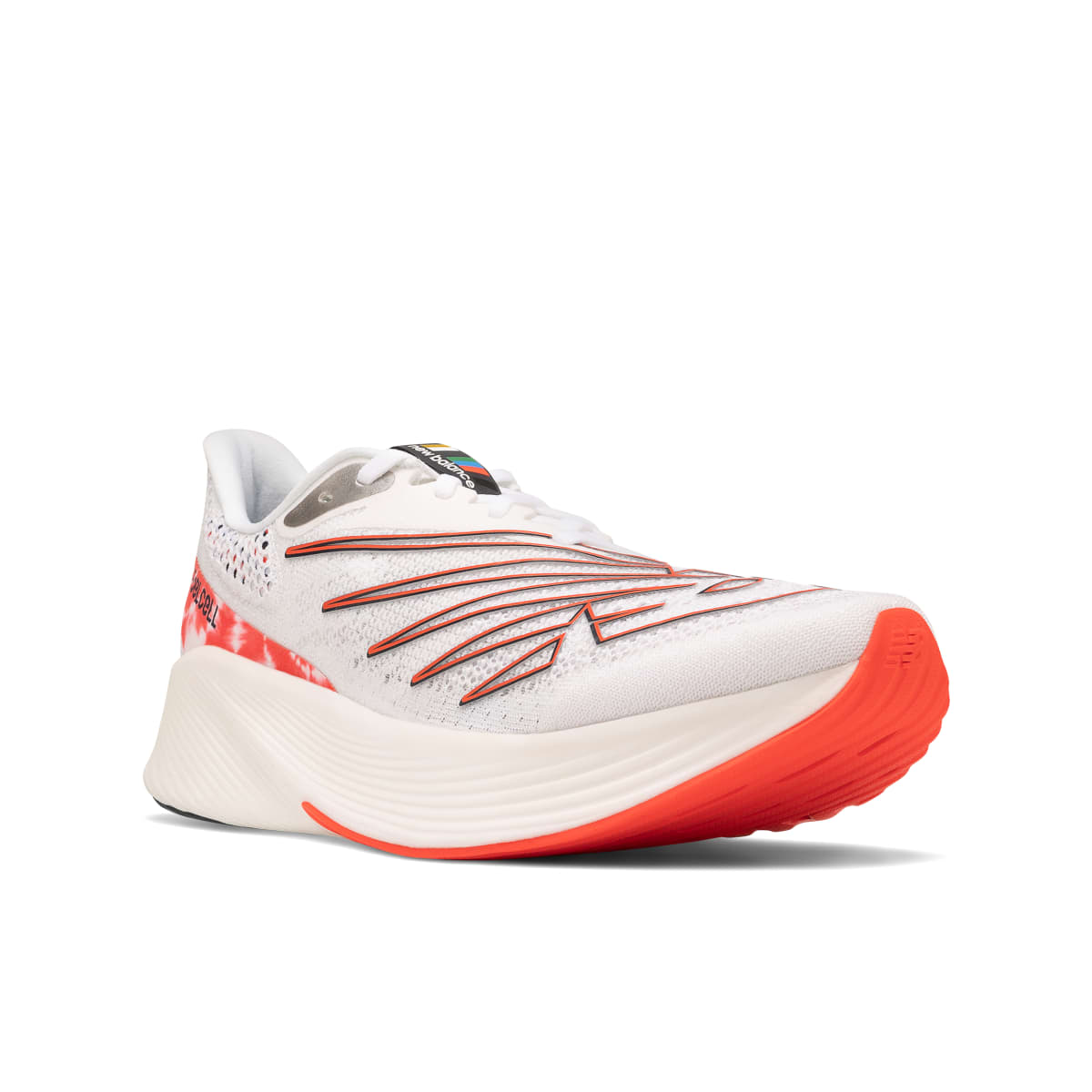 New Balance - FuelCell RC Elite v2 - White with Neo Flame - Hombre