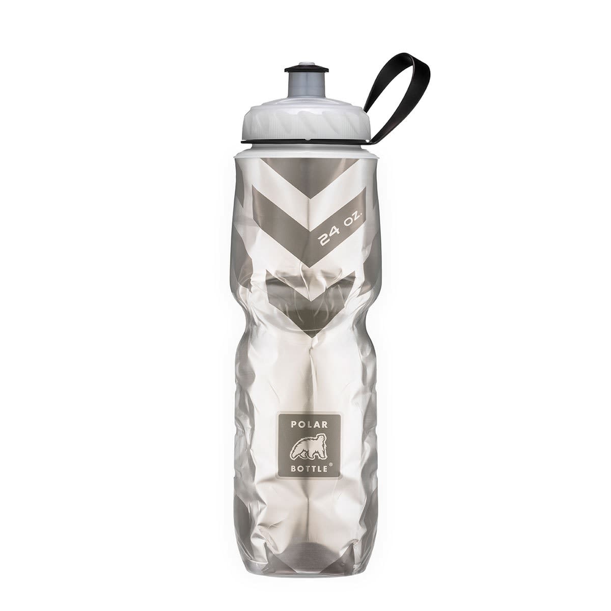 Polar Bottle Insulated Chevon Black 24oz - Botella Insulada 1 Polar Bottle Insulated Chevon Black 24oz - Botella Insulada 1