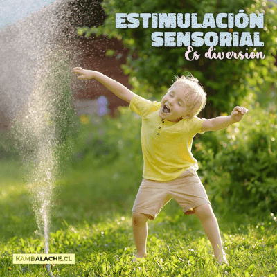 Como favorecer la estimulación sensorial en el Verano junto a los niños