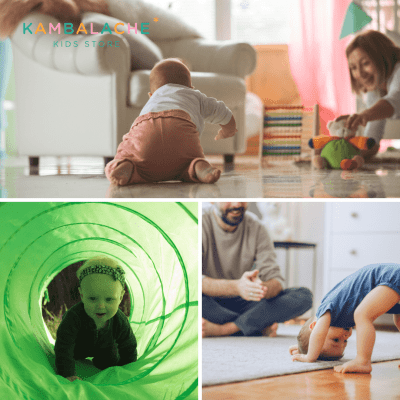 ¿Cómo estimular el gateo a través de los juguetes?