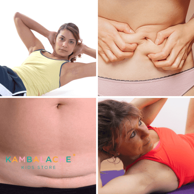 ¿Cómo tonificar tu abdomen después del parto?