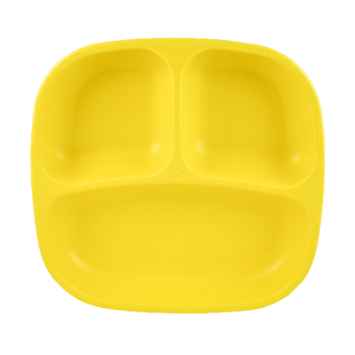 Plato con Divisiones Amarillo - Replay
