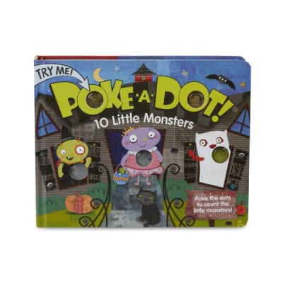 Libro Poke a Dot Pequeños Monstruos - Melissa and Doug