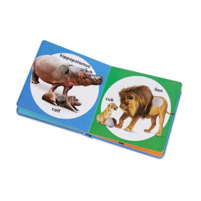 Libro Poke a Dot Familias de Animales Salvajes - Melissa & Doug Libro Poke a Dot Familias de Animales Salvajes - Melissa & Doug