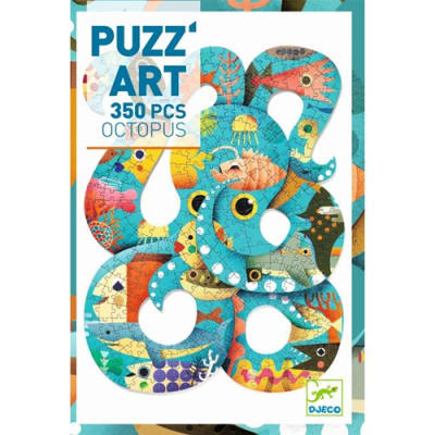 Puzzle Art Octopus 350 Piezas - Djeco
