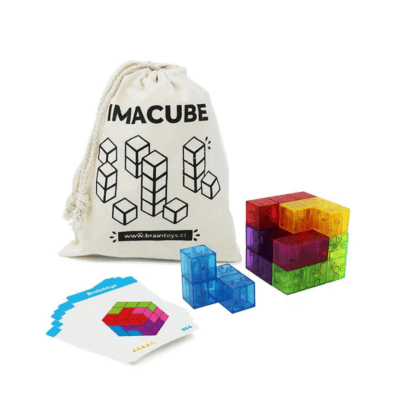 Imacube Cubos magnéticos 7 Piezas - Braintoys