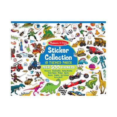 Block de Stickers Reutilizable Colección Niño - Melissa and Doug