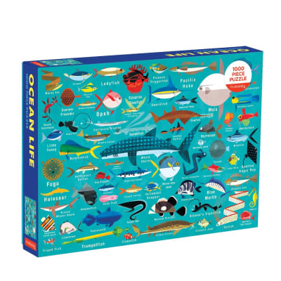 Puzzle Vida del  Océano 1000 Piezas - Mudpuppy