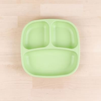 Plato con Divisiones Verde Pastel - Replay