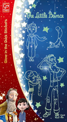 Stickers que brillan en la oscuridad El Principito - Hape