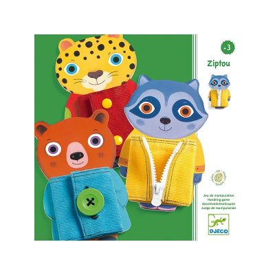 Juego de Manipulación Ziptou - Djeco Juego de Manipulación Ziptou - Djeco