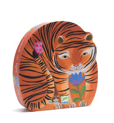 Puzzle Silueta Tigre 24 Piezas - Djeco