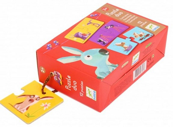 Puzzle Duo Opuestos - Djeco