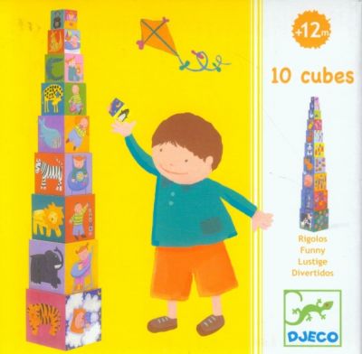Cubos Apilables Funny - Djeco
