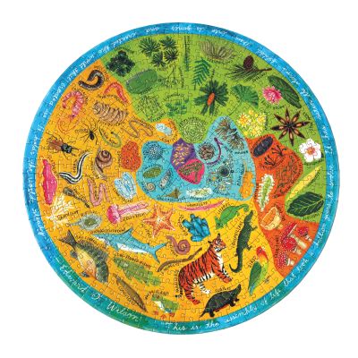 Puzzle Redondo 500 Piezas Biodiversidad - Eeboo