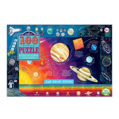 Puzzle 100 Piezas Sistema Solar - Eeboo