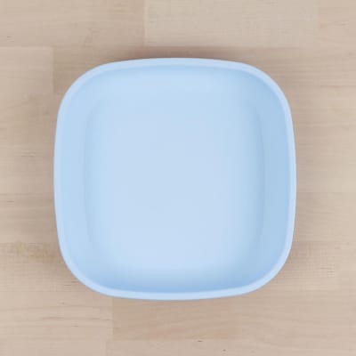 Plato Plano Ecológico Azul Pastel - Replay