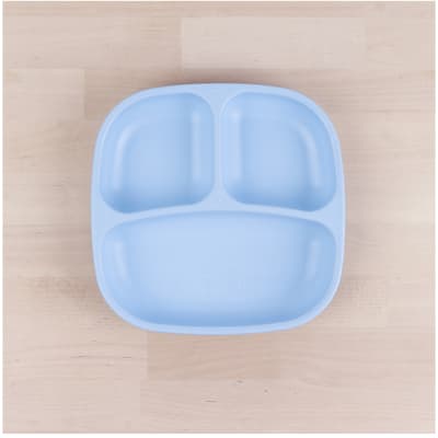 Plato con Divisiones Azul Pastel - Replay