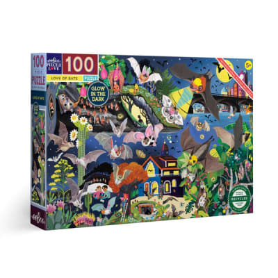 Puzzle 100 Piezas Murciélagos - Eeboo