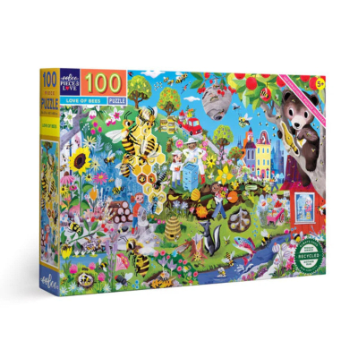 Puzzle 100 Piezas Abejas - Eeboo