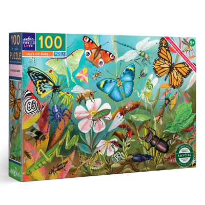 Puzzle 100 Piezas Insectos - Eeboo