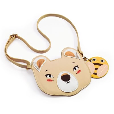 Cartera con mini monedero oso - Djeco