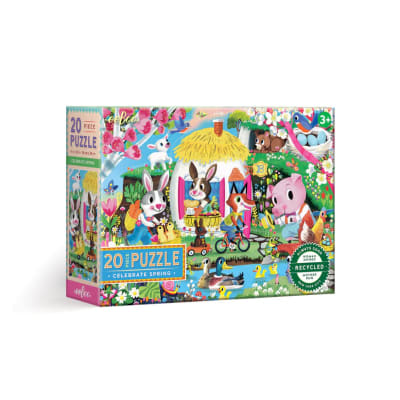 Puzzle 20 Piezas  Primavera - Eeboo