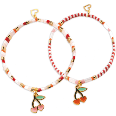 Hazlo Tu Mismo Pulseras Duo Cerezas - Djeco