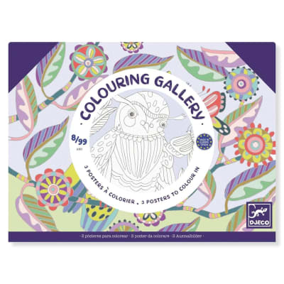 Galería para Colorear Pájaros - Djeco
