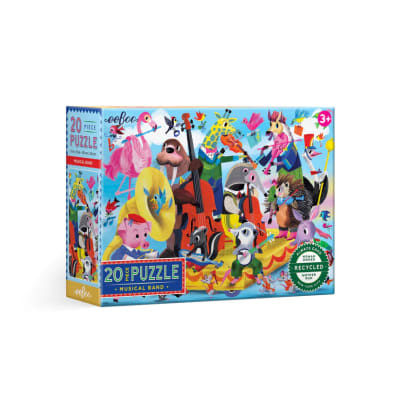 Puzzle 20 Piezas Banda musical - Eeboo