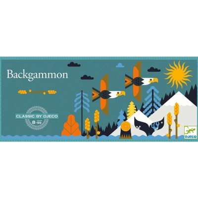 Juego de Mesa Backgammon - Djeco