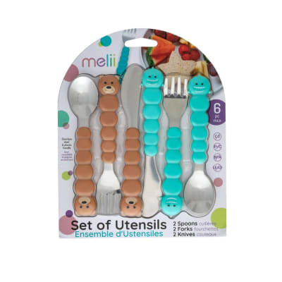 Set seis Cubiertos Oso y Tiburón - Melii