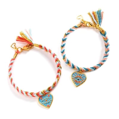 Hazlo Tu Mismo Pulseras Duo Corazones de Amistad - Djeco