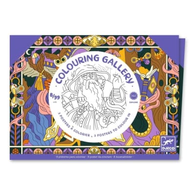 Galería para Colorear Mitos y Leyendas - Djeco