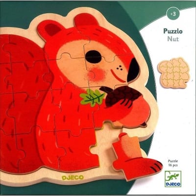 Puzzle Ardilla 9 Piezas - Djeco