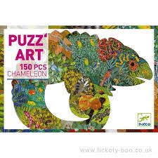 Puzzle Art Camaleón 150 Piezas - Djeco