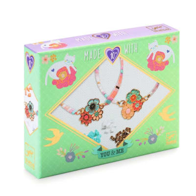 Hazlo Tu Mismo Pulseras Duo Flores - Djeco