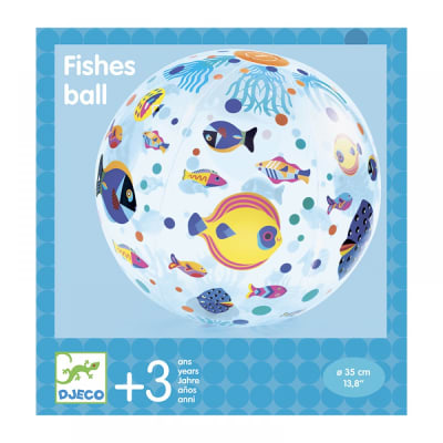 Pelota de Playa Inflable Peces - Djeco