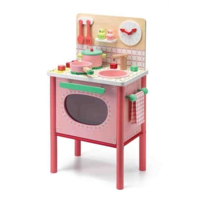 Cocina de Madera Lilas - Djeco Cocina de Madera Lilas - Djeco