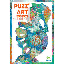 Puzzle Art Caballito de Mar 350 Piezas - Djeco