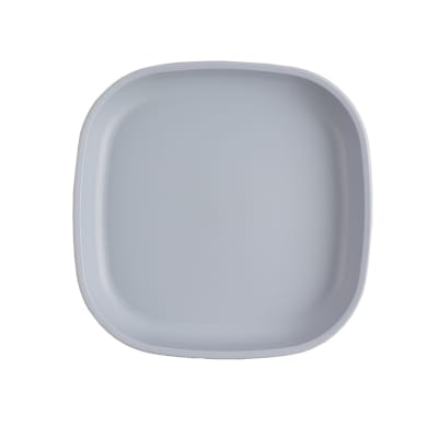 Plato Plano Ecológico Gris - Replay
