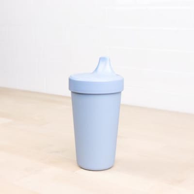 Vaso Antiderrame con Boquilla Dura Azul Pastel - Replay