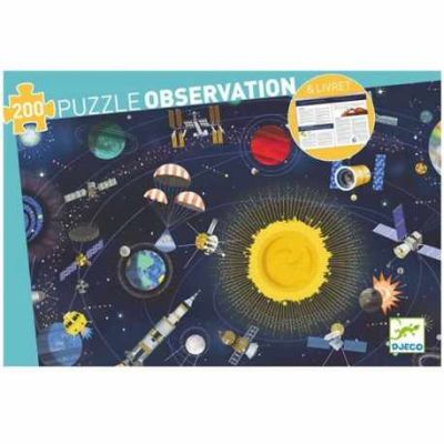 Puzzle Observación Espacio 200 Piezas - Djeco