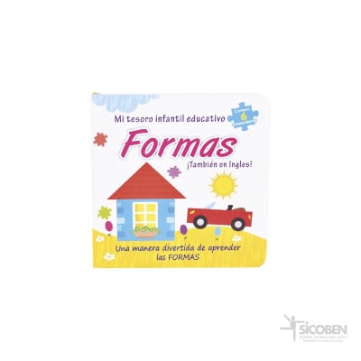 Libro Aprende Formas con Puzzle - Sicoben Libro Aprende Formas con Puzzle - Sicoben