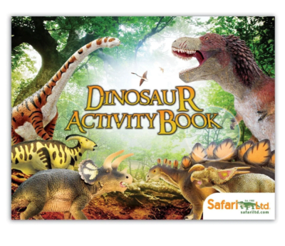 Libro de Actividades de Dinosaurio - Safari